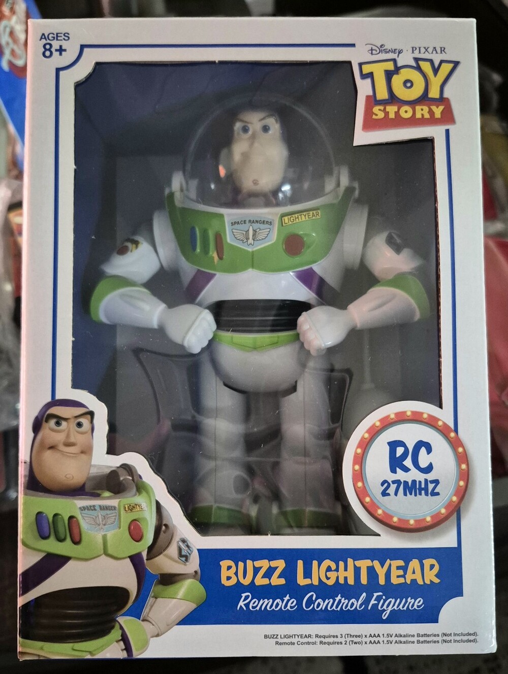 Toy Story Buzz Lightyear RC Remote Control Figure 🔥